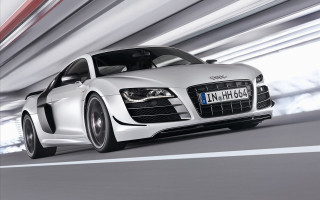 White car tunnel sky blurry - high definition free wallpaper for desktop