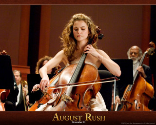 Woman white dress cello orchestra - ancell stronach free wallpaper