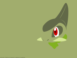 Cartoon character green background red - a red eye free wallpaper for desktop