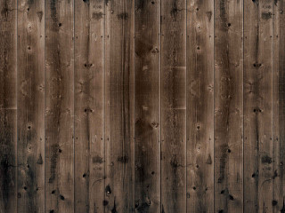 Wooden wall black white clock - a woodcut free wallpaper