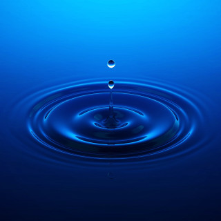 Blue water droplet background sky 2 - anthony s waters free wallpaper for tablet