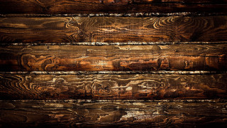 Wooden wall brown stain close - a wooden wall free wallpaper