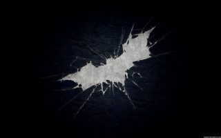 Batman symbol dark background white 2 - dark night free wallpaper