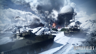Battle tanks plane mountain smoke - frostbite 3 engine free wallpaper for desktop