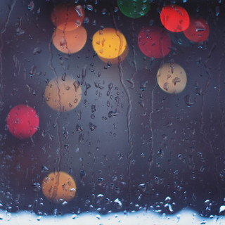 Window rain traffic lights black - free rain wallpaper for tablet