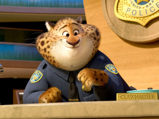Cheetah police officer desk microphone - a cheetah free wallpaper