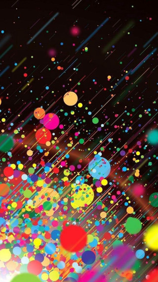 Colorful background circles dots pattern - many free wallpaper for mobile