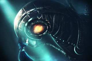 Alien creature glowing eye blue - league of legends concept art free wallpaper for desktop