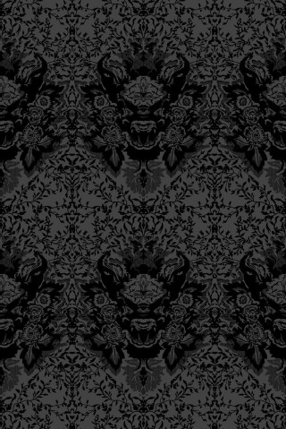 Black white floral background design 2 - a floral design free wallpaper for mobile