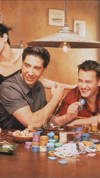 Group people table buttons lamp - a group of people sitting free wallpaper for mobile