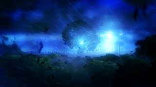 Blue sky birds tree lightning - anato finnstark free wallpaper for desktop