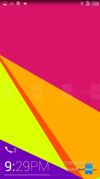 Colorful poster phone clock screen - the screen free wallpaper for mobile