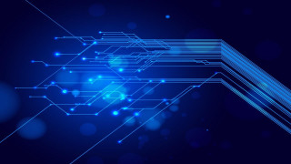 Blue background lines dots pattern 5 - dot free wallpaper