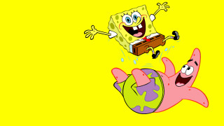 Cartoon character flying briefcase SpongeBob - fanny mcian free wallpaper