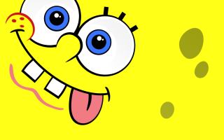 Cartoon character tongue sticking out 3 - a tongue free wallpaper