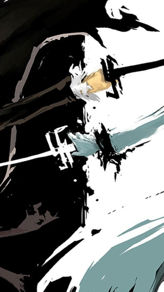 Man black suit white shirt - a cigarette free wallpaper for mobile