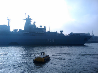 Boat floating large ship tugboat - daarken free wallpaper