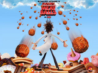 Cartoon character donuts doughnut holes 2 - the air free wallpaper