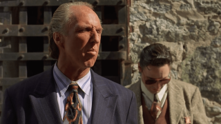 Man suit tie portrait institutional - outside free wallpaper