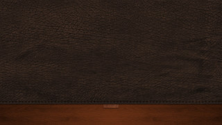 Brown leather wooden floor brown - detailed texture free wallpaper