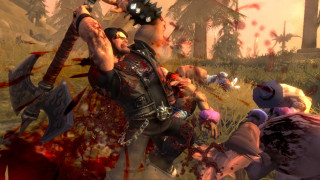 Zombies attacking man blood hands - a group of zombies free wallpaper