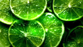 Limes water droplets green nature - art green free wallpaper