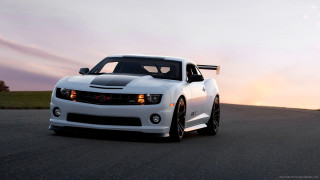 White sports car sunset surfboard - a surfboard free wallpaper for desktop