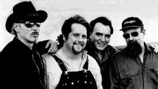 Men hats sunglasses group standing - a. b. jackson free wallpaper