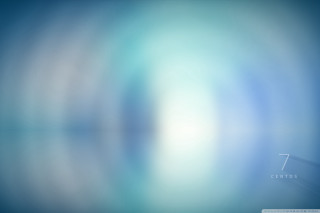 Blurry blue white background number - a number seven free wallpaper