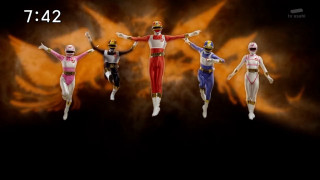 Action figures group black background - dynamic free wallpaper for desktop