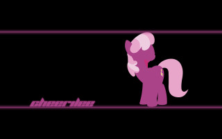 Pink pony pink mane black 2 - a purple border free wallpaper