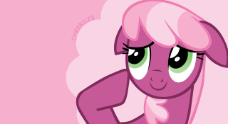Pink pony face cherful vector - cicely free wallpaper