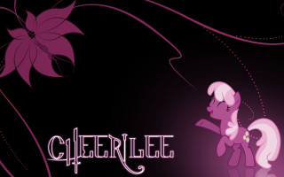 Pink pony purple flower purple - cheerful free wallpaper