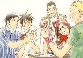 People playing cards group holding - a renaissance painting free wallpaper