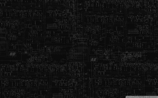 Black white photo computer screen - number free wallpaper