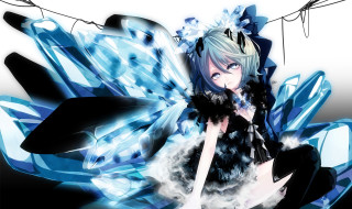 Blue haired woman butterfly outfit - outfit free wallpaper
