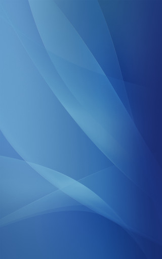 Blue background curved design middle - free minimalism wallpaper for mobile