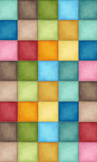 Colorful tile pattern squares diagonal - diagonal free wallpaper for mobile