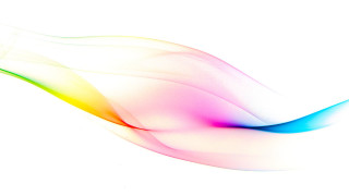 White background colorful smoke blue - airbrush free wallpaper