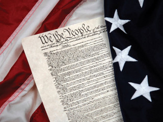 Us flag declaration close up - american romanticism free wallpaper