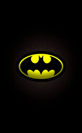 Batman symbol black background yellow 3 - batman free wallpaper
