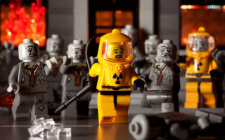 Lego figure yellow helmet black - apocalypse free wallpaper
