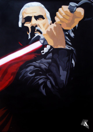 Man sword red cape black - a white outline free wallpaper for mobile