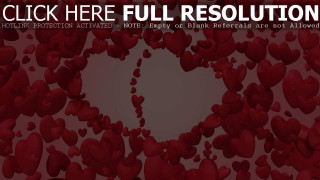 Red heart black background white - word free wallpaper for desktop