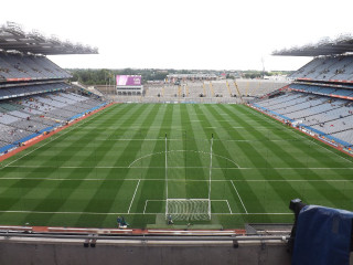 Soccer field players fans watching - denis eden free wallpaper