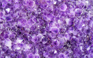 Purple rock crystals closeup white 2 - aquirax uno free wallpaper