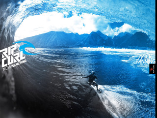 Man riding wave surfboard ocean 8 - a man riding free wallpaper for desktop