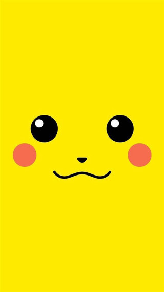 Yellow square frowning face with - pokemon free wallpaper for mobile