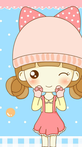 Girl pink dress pink hat - a pink hat free wallpaper for mobile