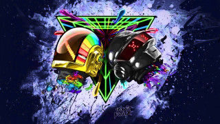Colorful helmet paint splash cyberpunk - funk art free wallpaper for desktop